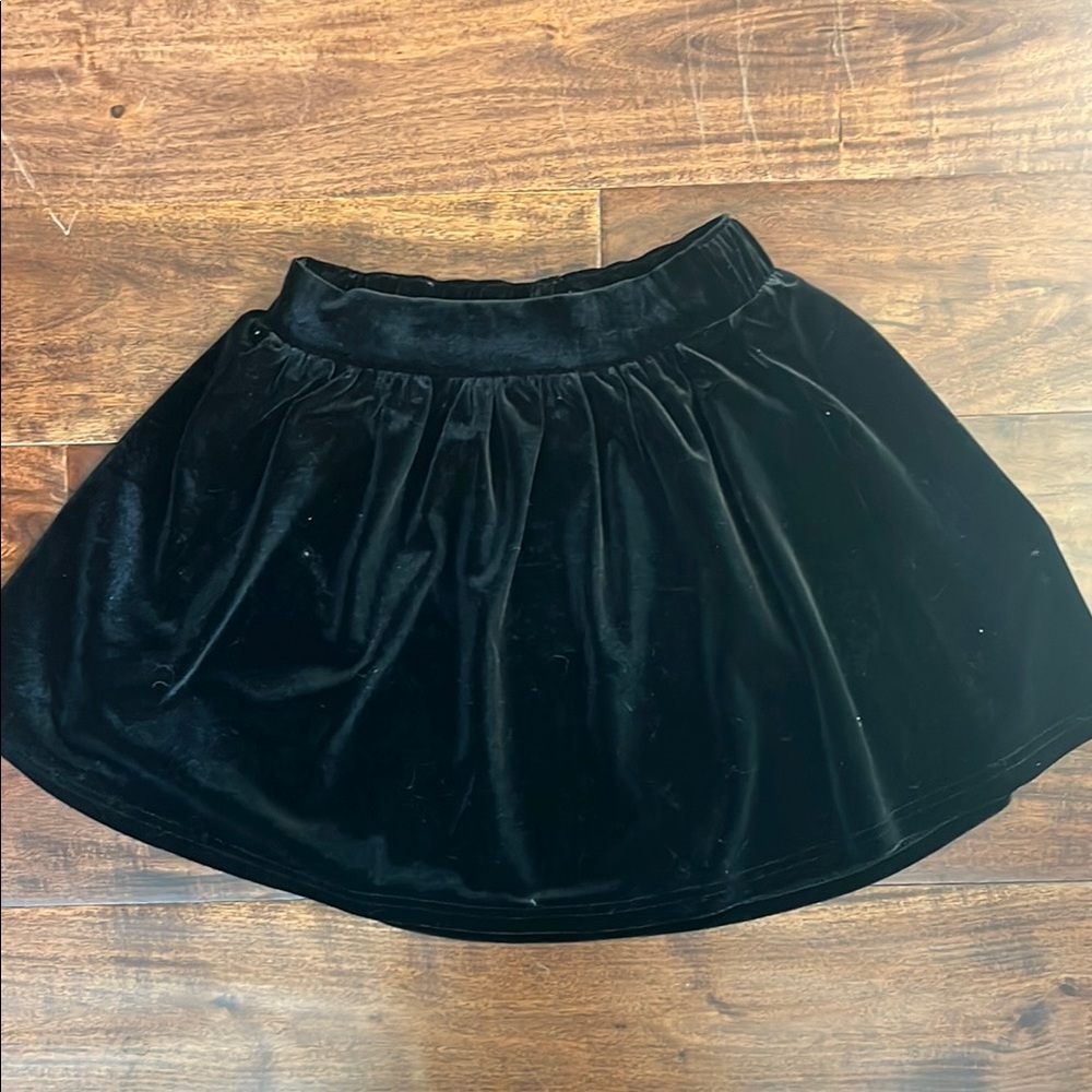 Rockets of Awesome 🚀 Black Velvet Skirt